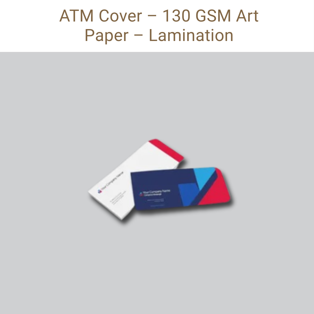 Picture of Art Paper Cover – 130 GSM – 9.5×4.5 in – Lamination