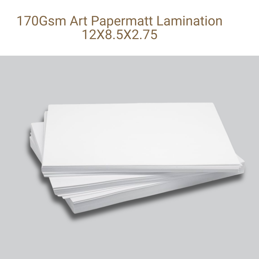 Picture of Matt Laminated Art Paper Box – 170 GSM – 12×8.5×2.75 in