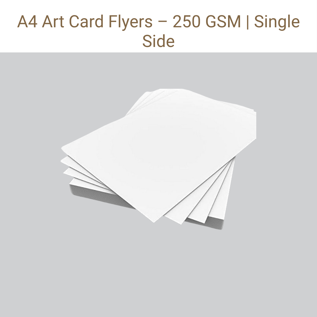 Picture of Art Card – 250 GSM – A4 – Single Side