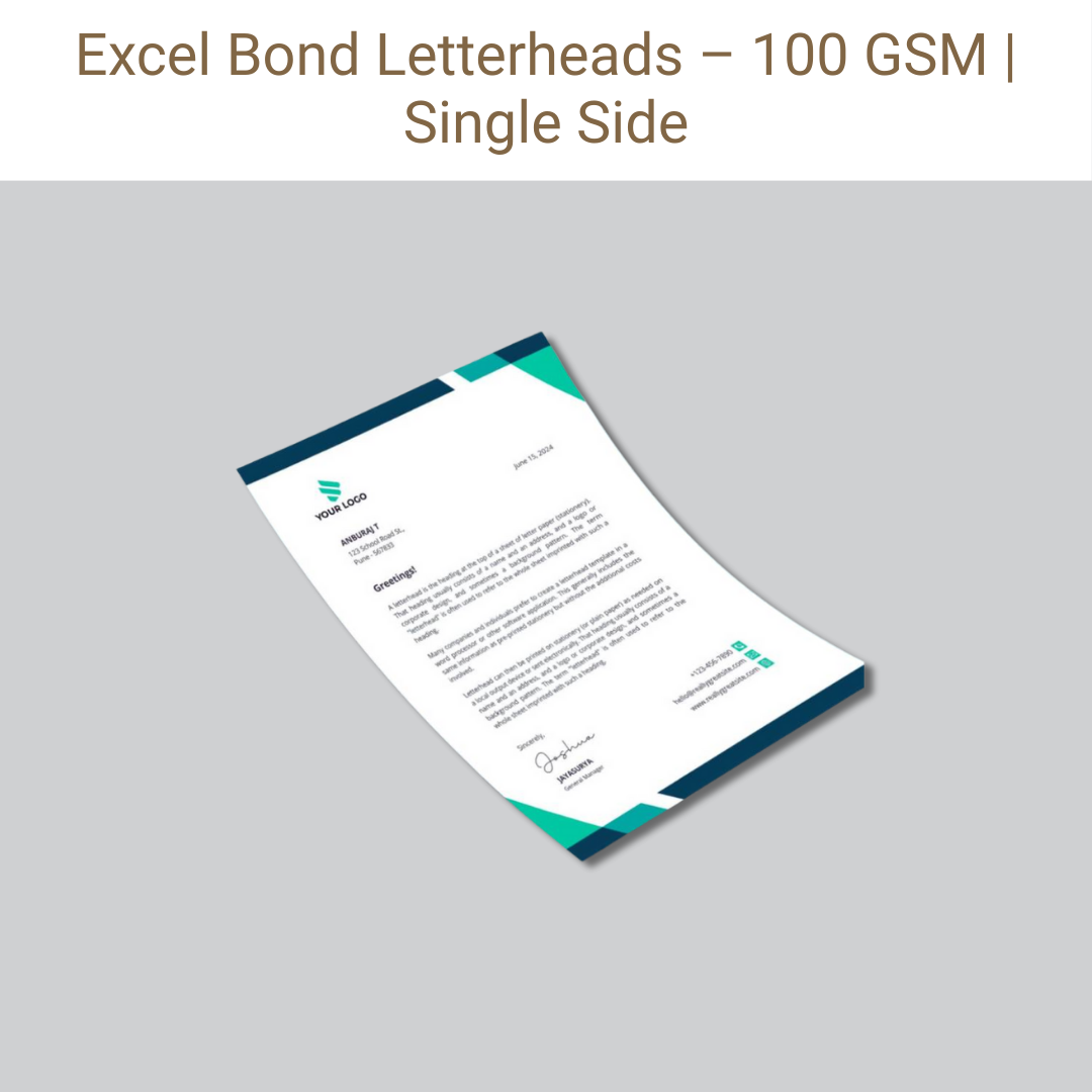 Picture of Excel Bond Paper – 100 GSM – Single Side