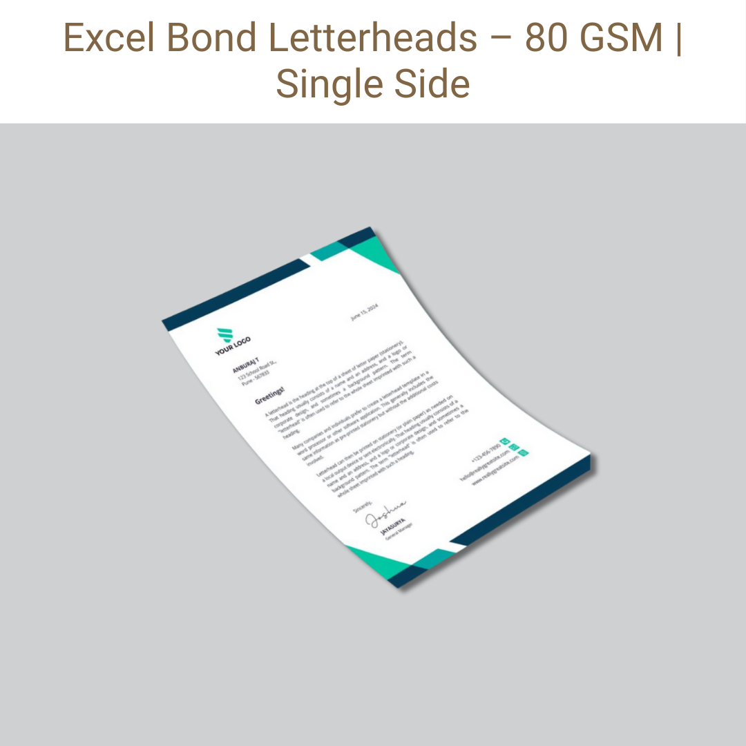 Picture of Excel Bond Paper – 80 GSM – Single Side
